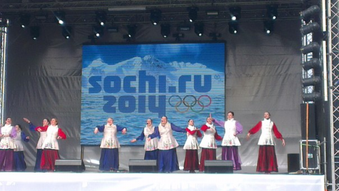 "Казачий круг" на XXII зимних Олимпийских играх в Сочи