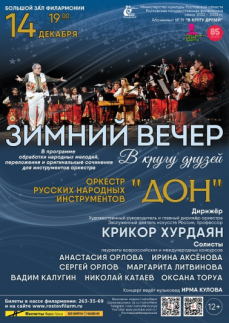 Зимний вечер в кругу друзей оркестра «Дон»